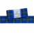 Fita Gorgurão Importada Xadrez (38mm) Cor Azul Royal Henrikei Artes