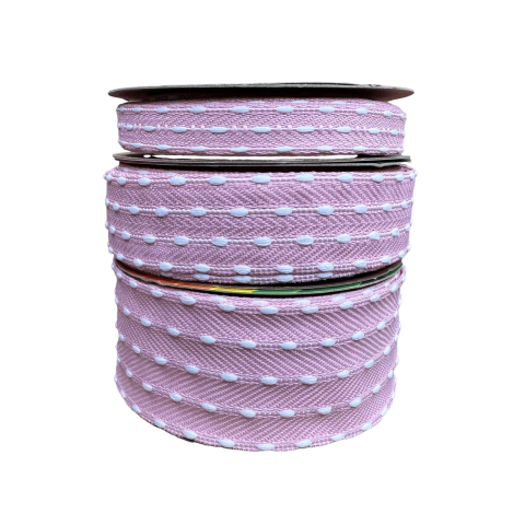 Fita Pesponto Sinimbu Pompo Rosa Cor 02 Loja Henrikei Artes