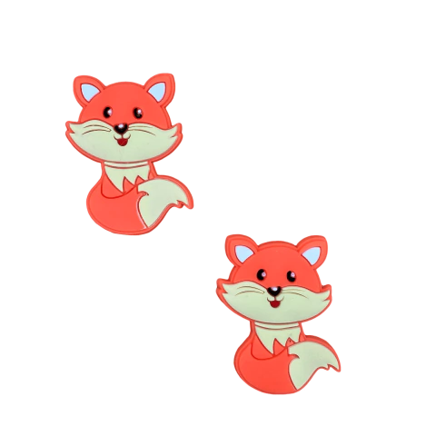 Aplique Emborrachado Raposinha (4,5 cm) - 2 Unidades - comprar online