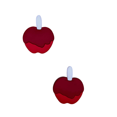 Aplique Emborrachado Maçã do Amor (4 cm) - 2 Unidades - comprar online