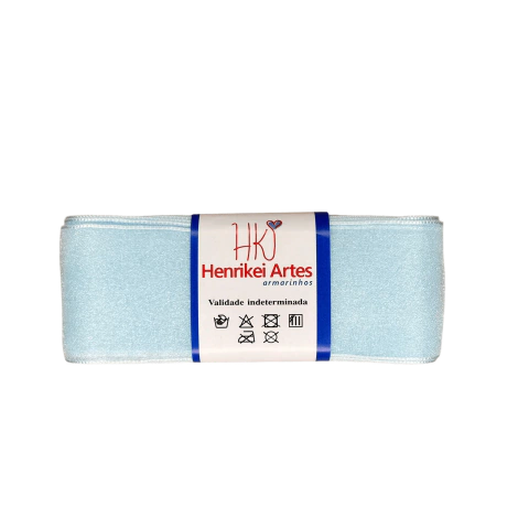 Fita de Organza 38mm  Henrikei Artes