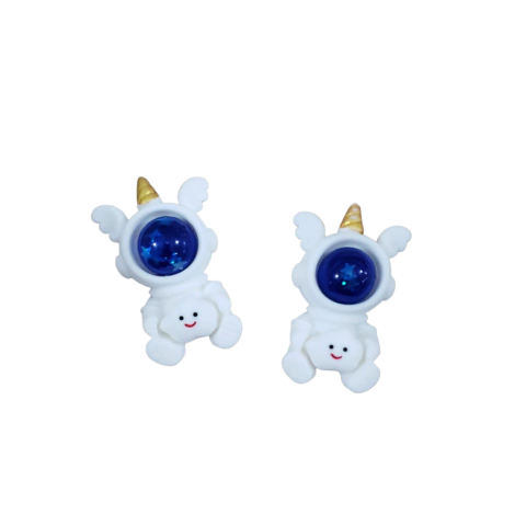 Aplique Astronauta  Unicórnio Henrikei Artes