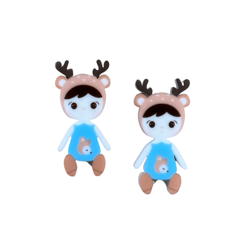 Aplique Boneca Metoo Para Laços Henrikei Artes