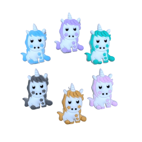 Aplique Unicórnio Henrikei Artes para laços