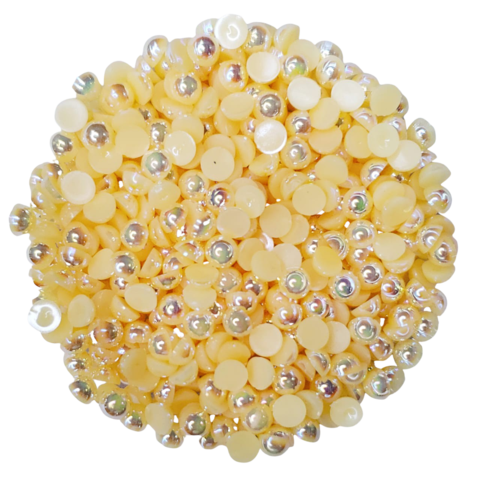 Meia Perola Irisada 5mm