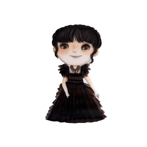 Aplique Wandinha para laços Henrikei Artes