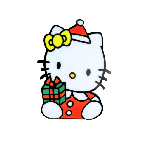 Aplique Hello Kitty para tiara Henrikei Artes