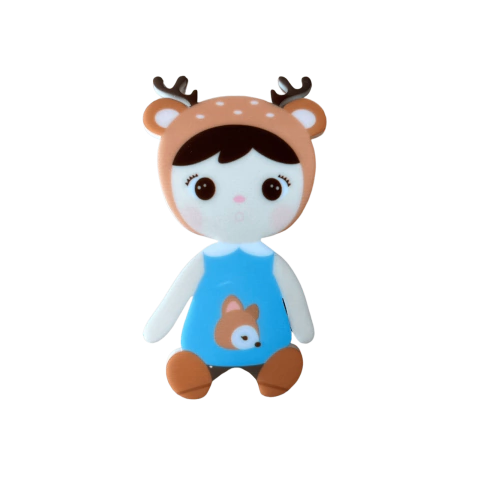 Aplique Boneca Metoo Para tiara Henrikei Artes