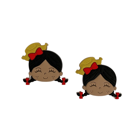 Aplique emborrachado para laços Festa junina Henrikei artes