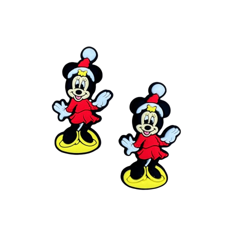 Aplique  Minnie Natalina (2,8x4,7 cm) Loja Henrikei Artes