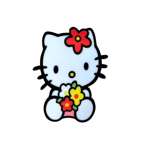 Aplique Hello Kitty Para Tiara Henrikei Artes