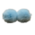 Pompom Pelúcia Tam G (7cm) Cor Azul Bebê - 2 Unidades - comprar online