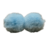 Pompom Pelúcia Tam GG (8cm) Cor Azul Bebê - 2 Unidades