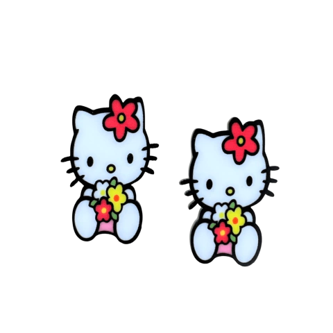 Aplique Hello Kitty Para Laços Henrikei Artes