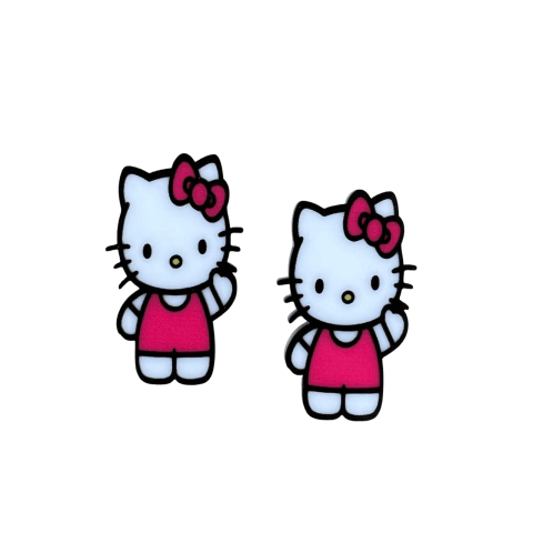 Aplique Hello Kitty Para Laços Henrikei Artes