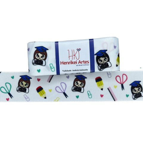 Fita Escolar para laços Henrikei Artes