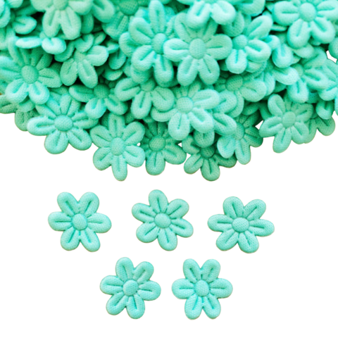Aplique de Florzinhas de Tecido