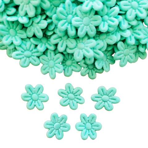 Aplique de Florzinhas de Tecido