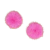 Pompom Achatado de Pelúcia 4,5 cm Henrikei Artes