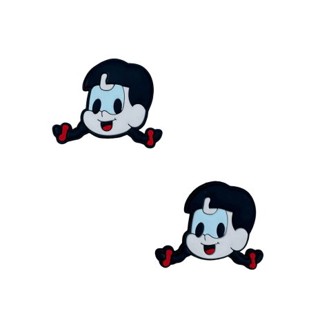 Aplique Emborrachado Rosinha (4 cm) - 2 Unidades - comprar online