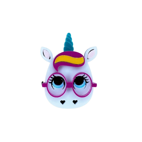 Aplique Unicórnio para laços Henrikei Artes