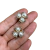 Aplique Luxo Flor Tripla Pérola e Strass (2 cm) - 2 Unidades - comprar online