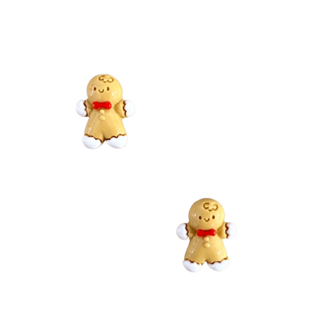Aplique Gingerbread (2cm) Resina - 2 Unidades 
