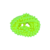 Fita Mini Pompom Cor Amarelo Neon Henrikei Artes