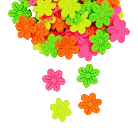 Aplique flor prensada 20mm Henrikei Artes