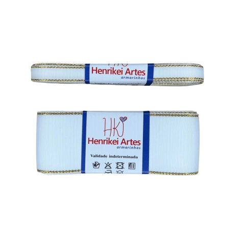 Fita Borda Dourada Yama Henrikei Artes