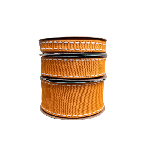 Fita Jeans laranja Henrikei Artes