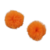 Pompom Achatado de Pelúcia 4,5 cm Henrikei Artes