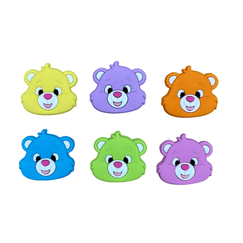 Aplique para laços ursinhos carinhosos 