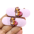 Aplique Para Bico de Pato Capivara Bailarina (5,5cm) Plano Acrílico - 2 Unidades - comprar online