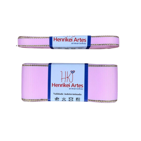 Fita Borda Dourada Yama Henrikei Artes