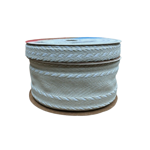 Fita Sinimbu Pesponto Corda Cru Cor 01 - 10 Metros