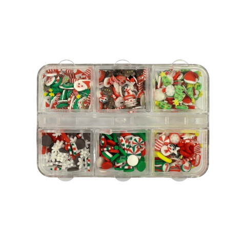 Caixinha Aplique Natalino Sortido - 1 Unidade