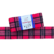 Fita Gorgurão Importada Xadrez (38mm) Cor Vermelho Melancia Henrikei Artes