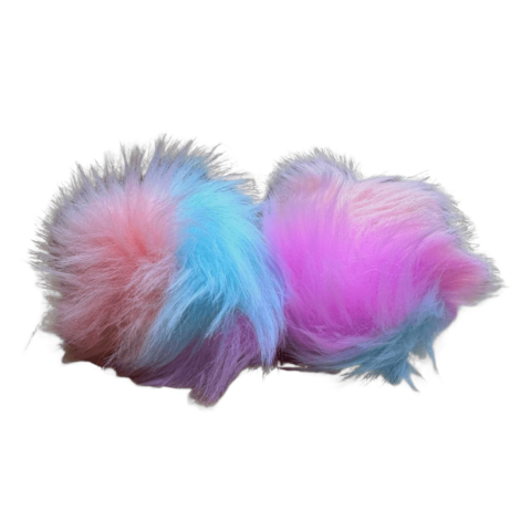 Pompom Pelúcia Tam (7cm) Multicor Candy Versão 2 - 2 Unidades