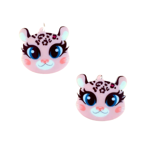 Aplique Oncinha Puket (4 cm) Plano Acrílico - 2 Unidades - comprar online