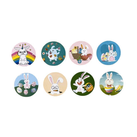 Adesivo Páscoa Coelho Henrikei Artes