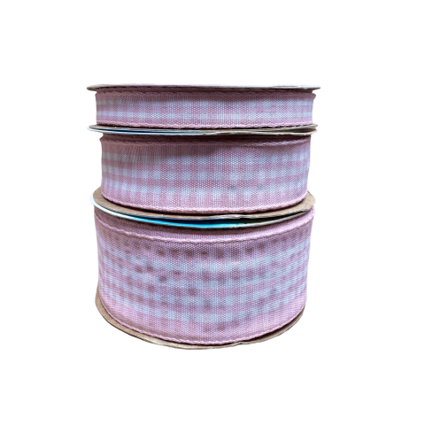 Fita Sinimbu Xadrez Rosa Claro Cor 02 Henrikei Artes