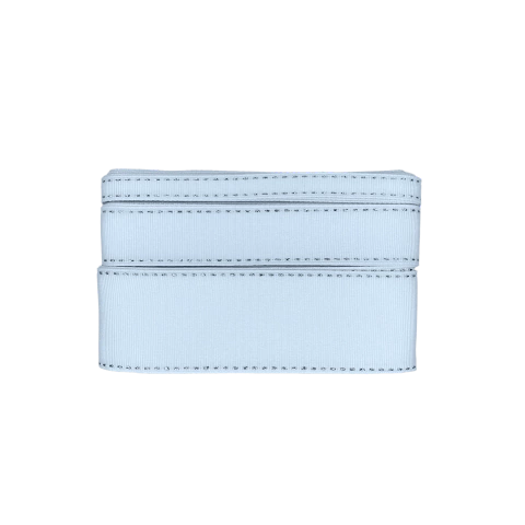 Fita Gorgorão Pesponto Prata Henirkei Artes 