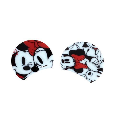 Aplique Orelhinha Minnie e Mickey Plano Acrílico - 2 unidades 
