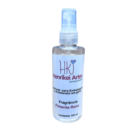 Pimenta Rosa (100ml) - Perfume Para Embalagem e Artesanato Em Geral 