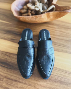 CROCO LOVE black! Últimos pares! - Romina Bonini