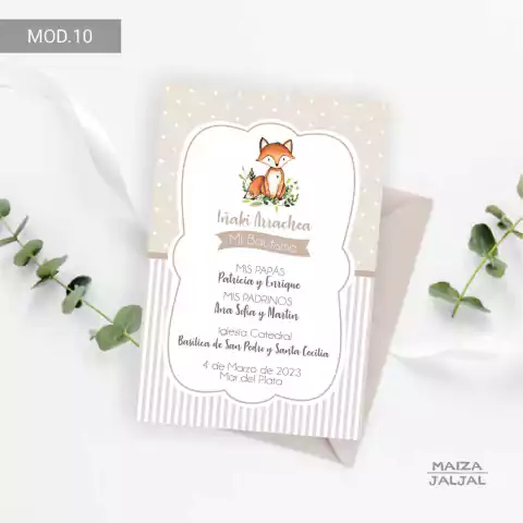 ESTAMPITAS MOD 10 bautismo