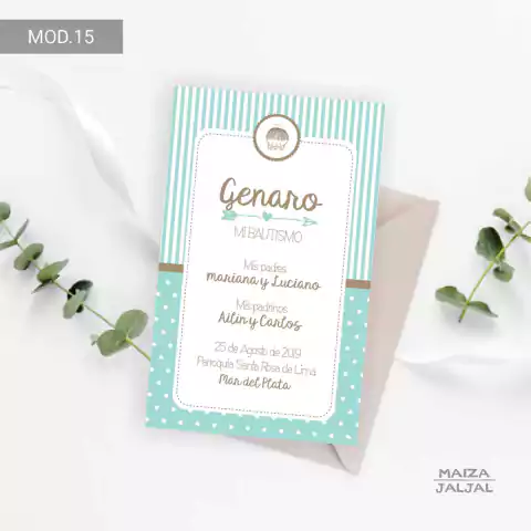 ESTAMPITAS MOD 15 bautismo