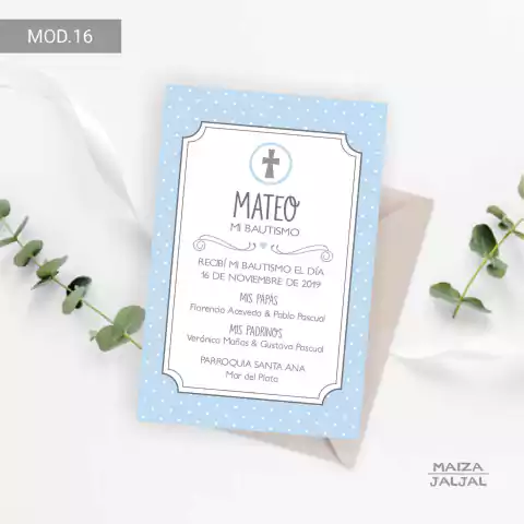 ESTAMPITAS MOD 16 bautismo