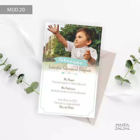 ESTAMPITAS MOD 20 bautismo